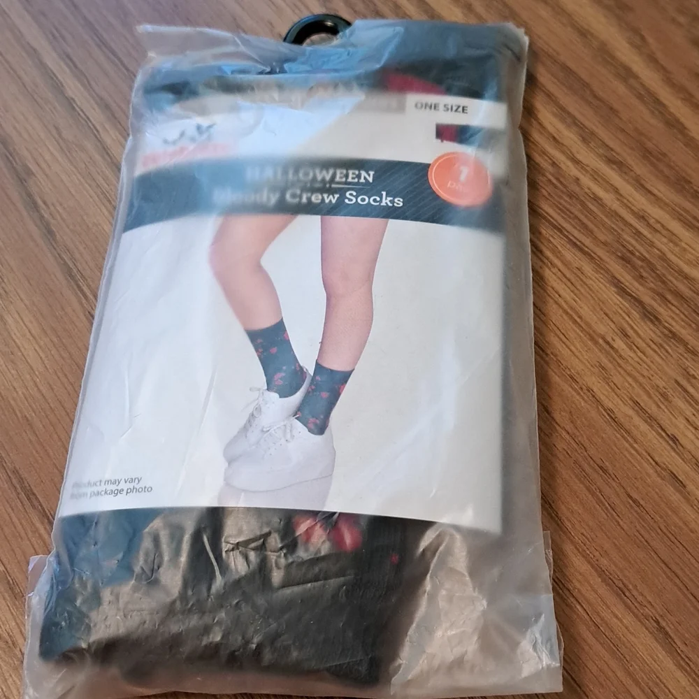 Halloween bloody crew socks/ BUNDLE ONLY 2 or more items